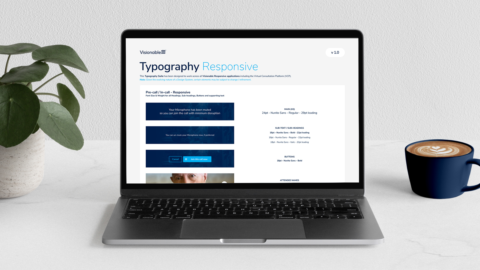 Design System - Typography Responsive